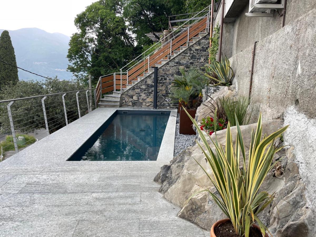 Varenna Hill Apt Perledo Exterior foto